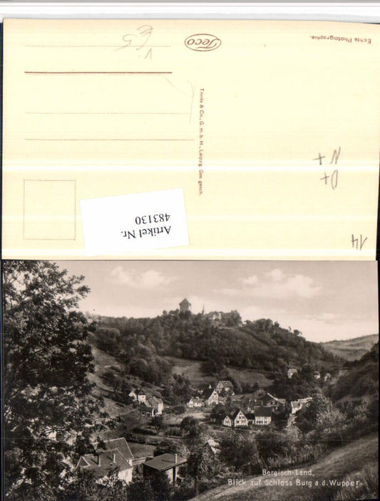 483130,Solingen Blick auf Schloss Burg an d. Wupper pub Trinks & Co 14