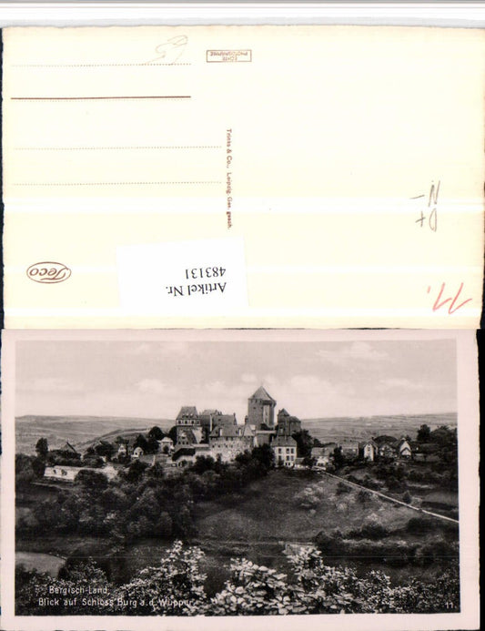 483131,Solingen Schloss Burg an d. Wupper pub Trinks & Co 11