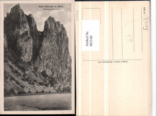 483140,Bad Münster am Stein Rheingrafenstein Felsen