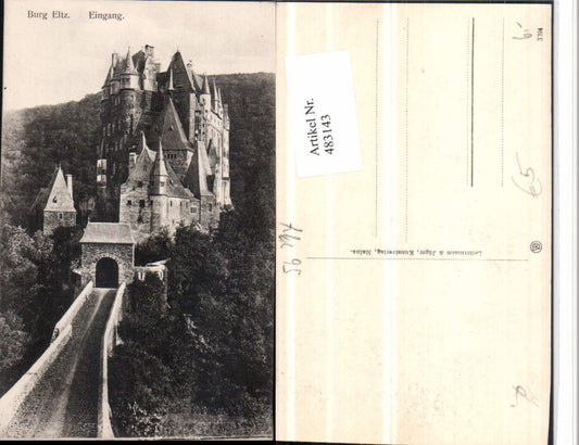 483143,Burg Eltz b. Münstermaifeld Eingang Tor