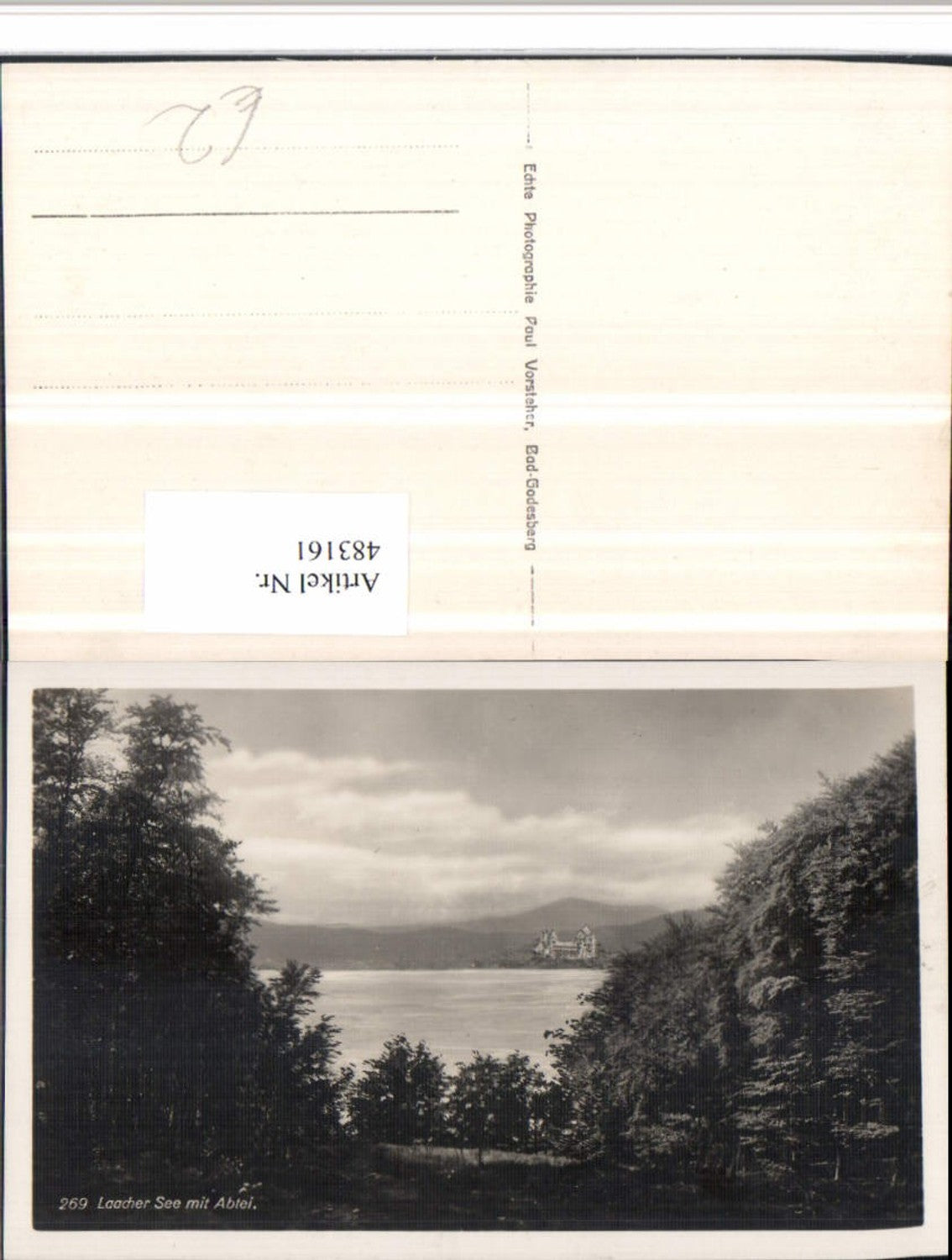 483161,Laacher See m. Abtei b. Glees