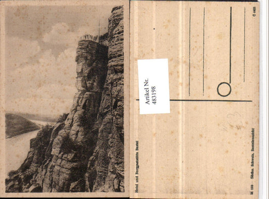 483198,Hotel u. Berggaststätte Bastei b. Rathen