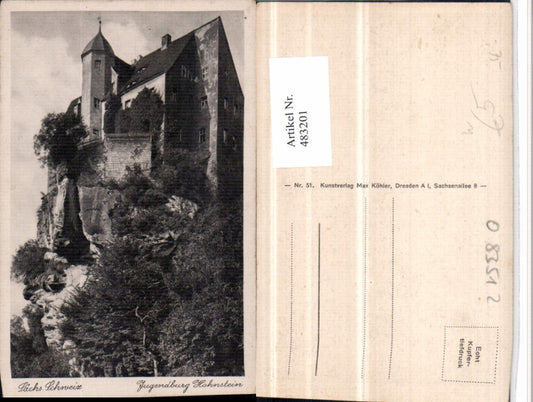 483201,Sächsische Schweiz Jugendburg Hohnstein