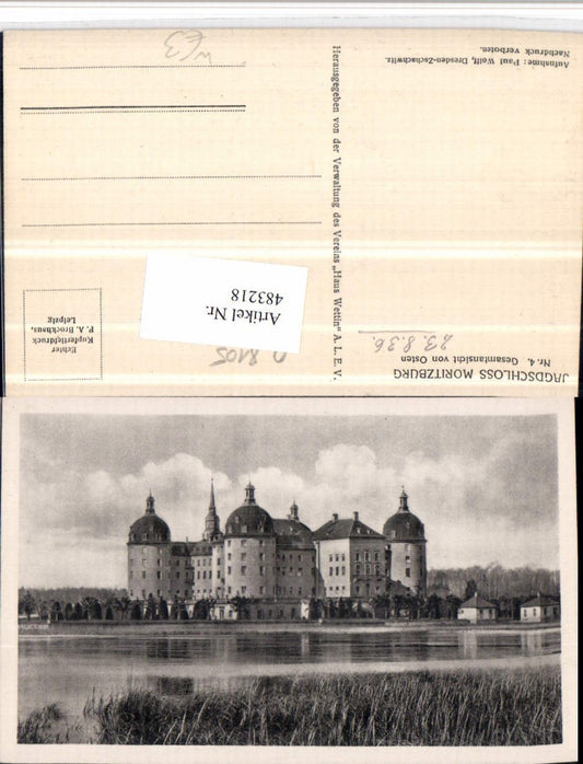 483218,Jagdschloss Moritzburg b. Dresden