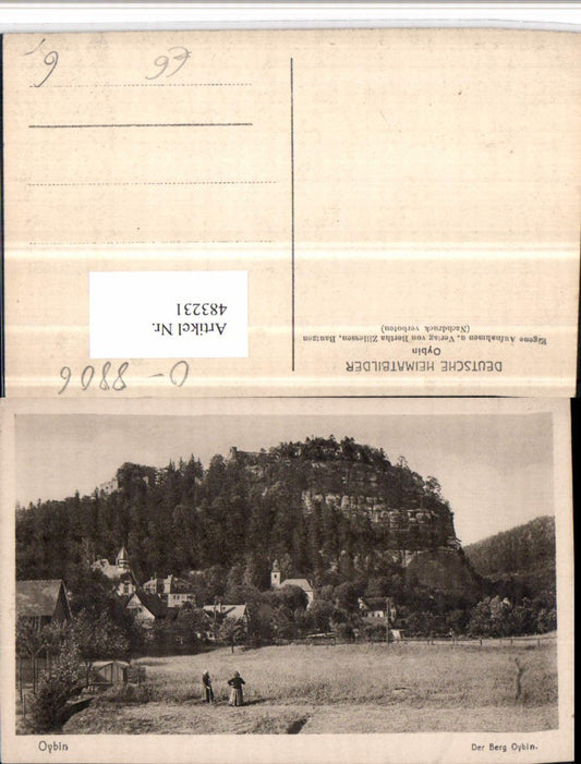 483231,Oybin Teilansicht Berg