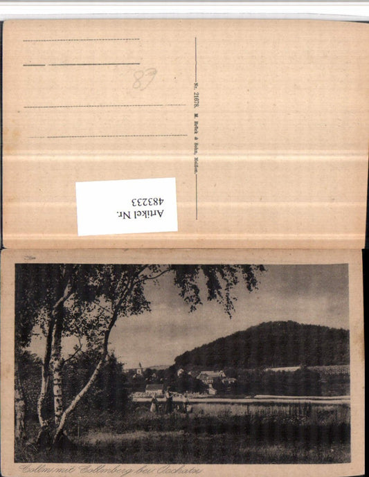 483233,Collm m. Collmberg b. Oschatz Teilansicht