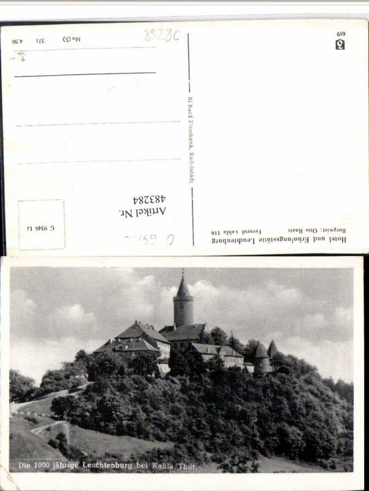 483284, Leuchtenburg Castle near Kahla