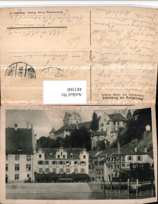 483360,Meersburg am Bodensee Innenhafen m. Altem Schloss