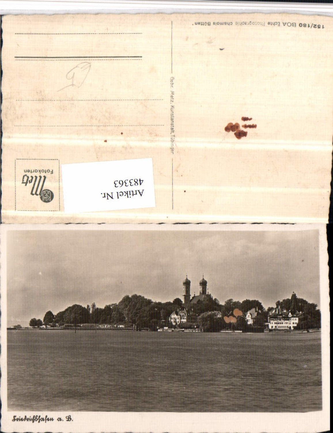 483363,Friedrichshafen am Bodensee Teilansicht