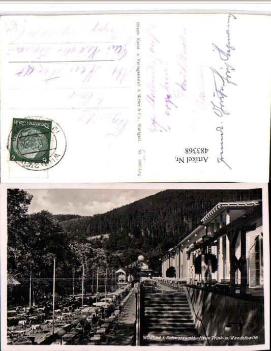 483368, Wildbad in the Black Forest, Drinking and Promenade Hall