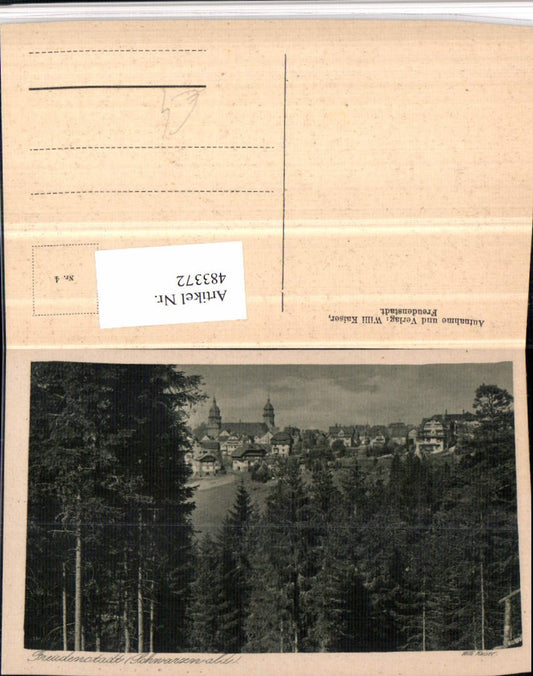 483372, Freudenstadt in the Black Forest, partial view