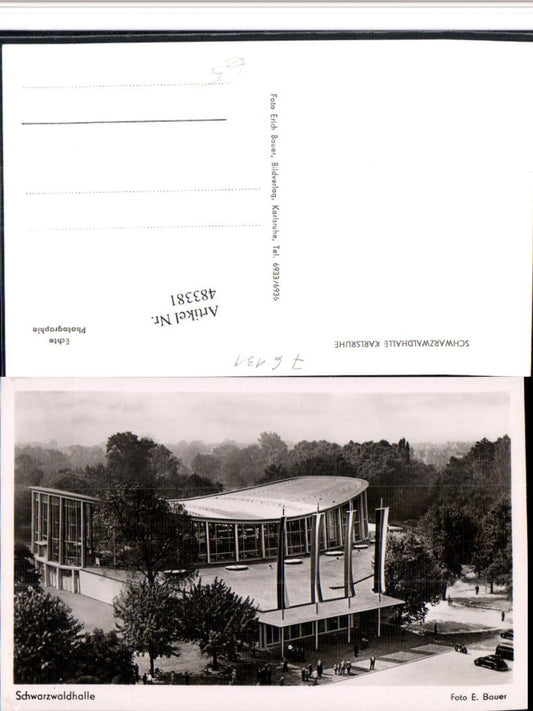 483381, Karlsruhe Schwarzwaldhalle building
