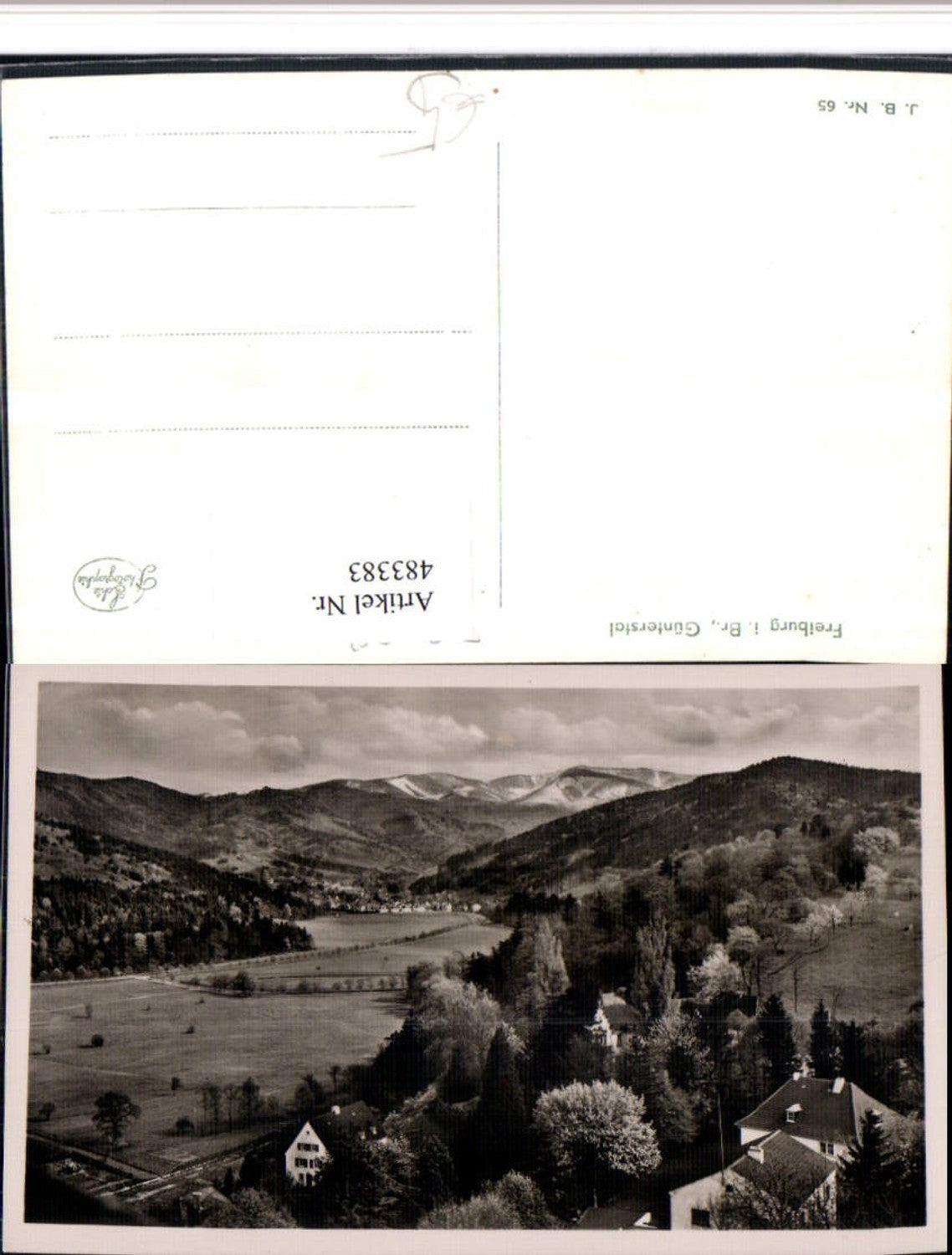 483383,Freiburg im Breisgau Günterstal Landschaft Bergkulisse