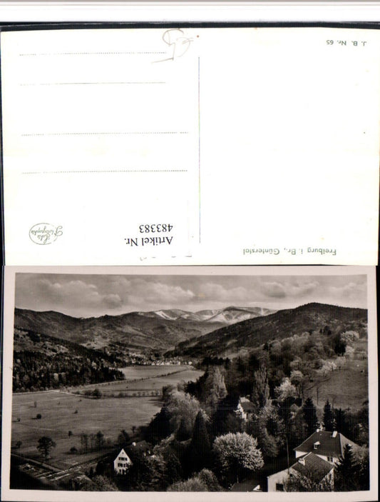 483383, Freiburg im Breisgau Günterstal landscape mountain scenery