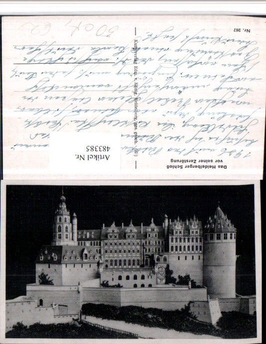 483385, Heidelberg Castle before its destruction