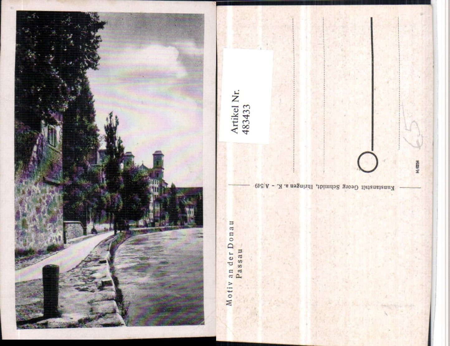 483433, Passau an d. Danube motif promenade