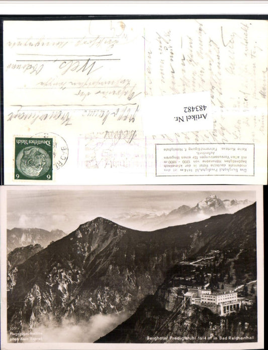 483482,Berghotel Predigtstuhl b. Bad Reichenhall Bergkulisse
