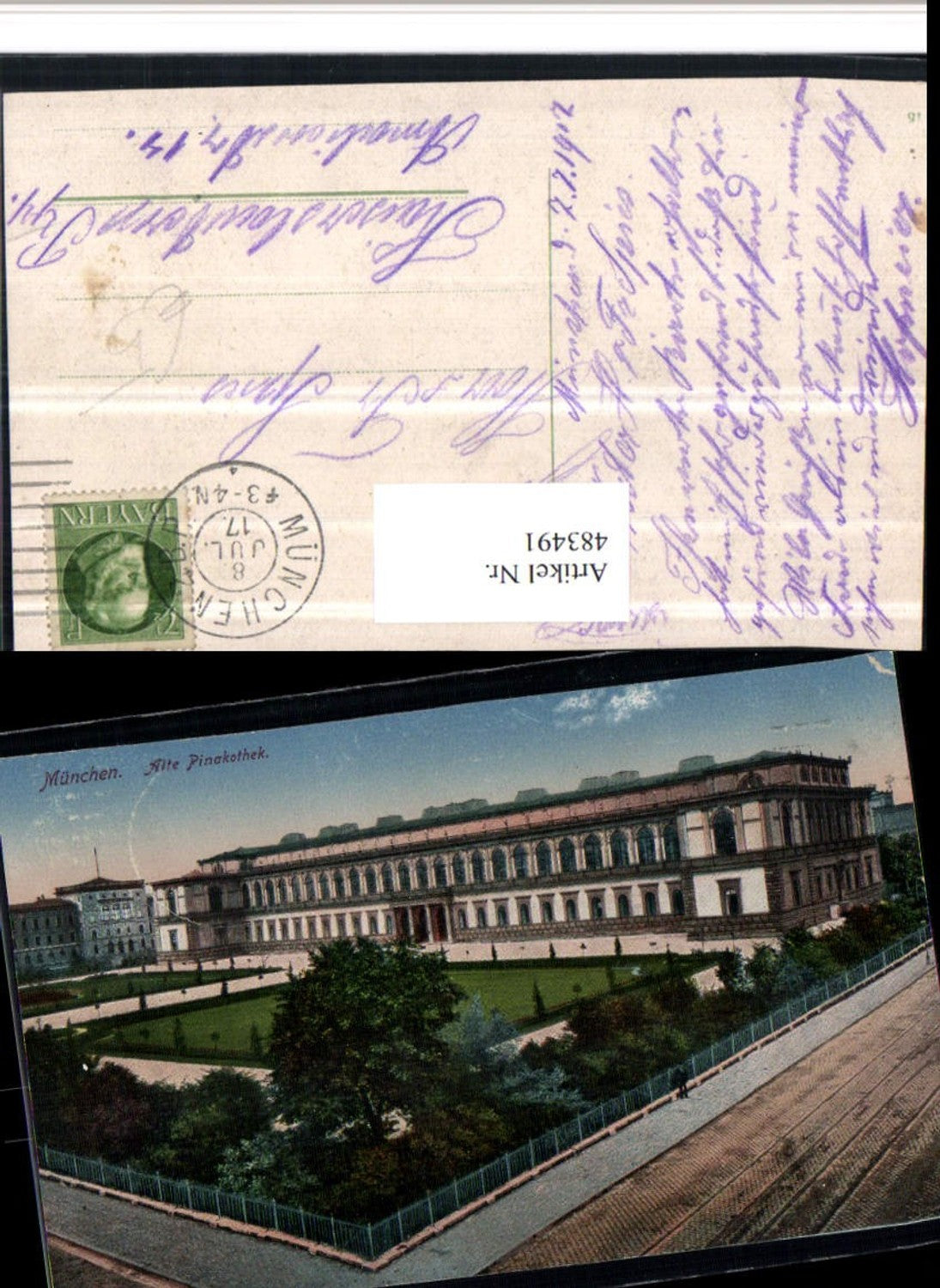 483491, Munich Alte Pinakothek building