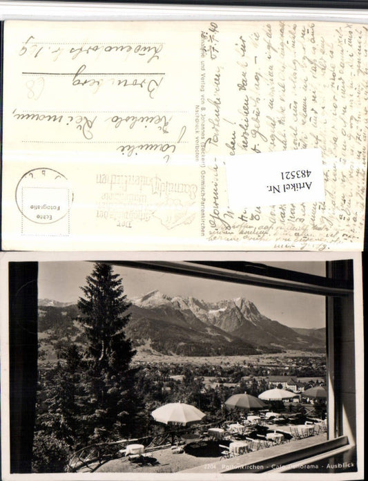 483521,Partenkirchen Cafe Panorama Ausblick Bergkulisse