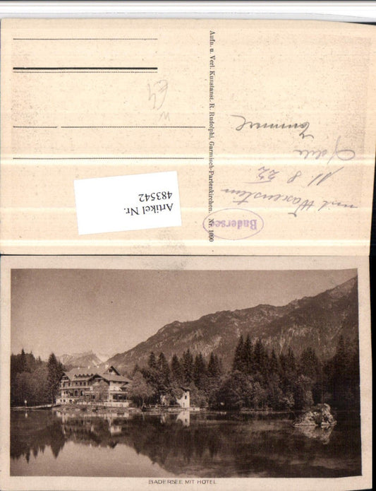 483542,Badersee See Hotel b. Garmisch-Partenkirchen