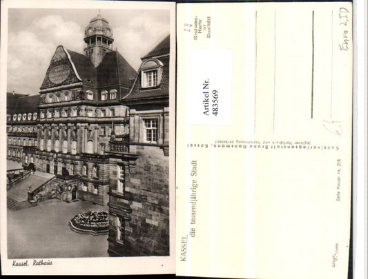 483569,Kassel Rathaus Gebäude
