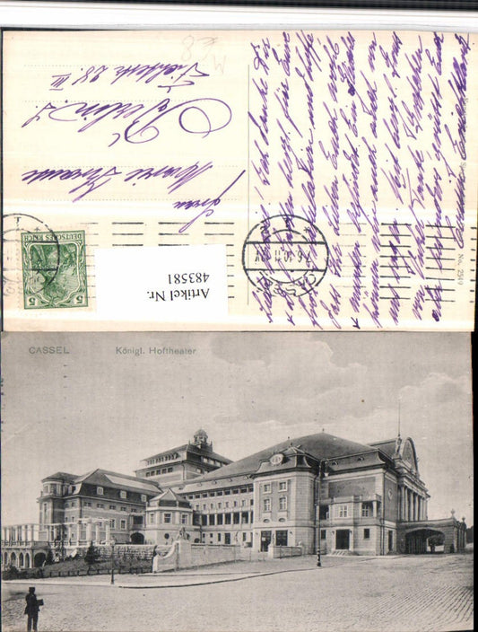 483581,Cassel Kassel Hoftheater Theater