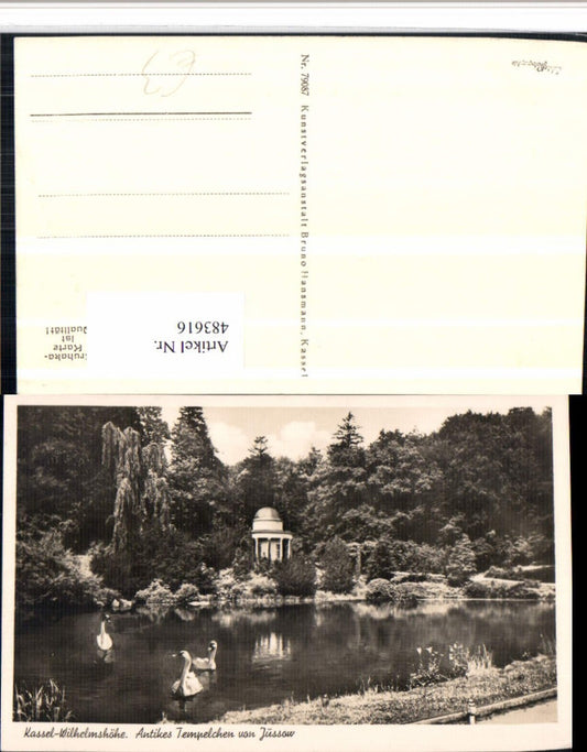 483616,Kassel Wilhelmshöhe Antikes Tempelchen von Jussow