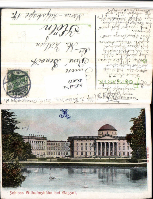 483619,Cassel Kassel Schloss Wilhelmshöhe