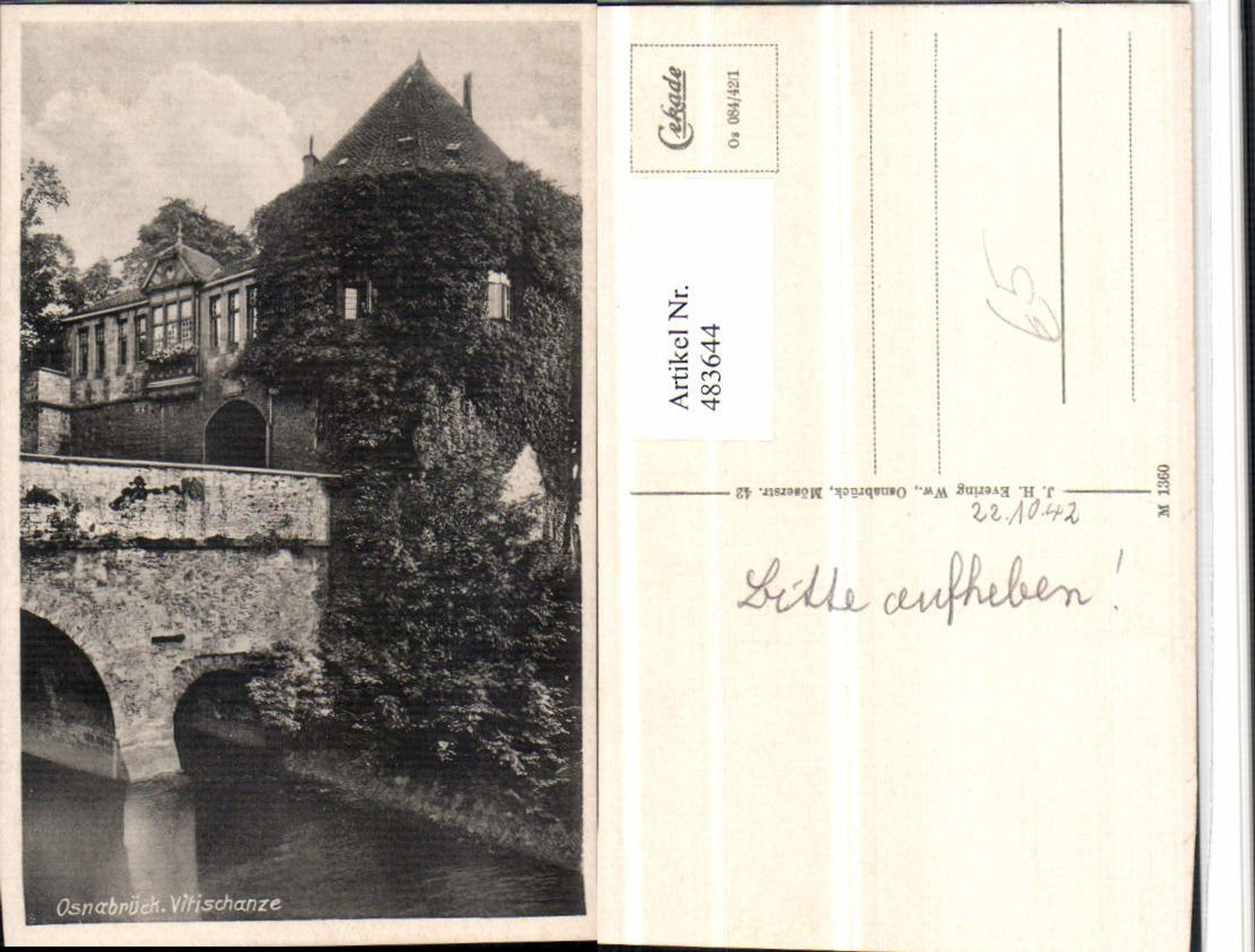 483644,Osnabrück Vitischanze Brücke