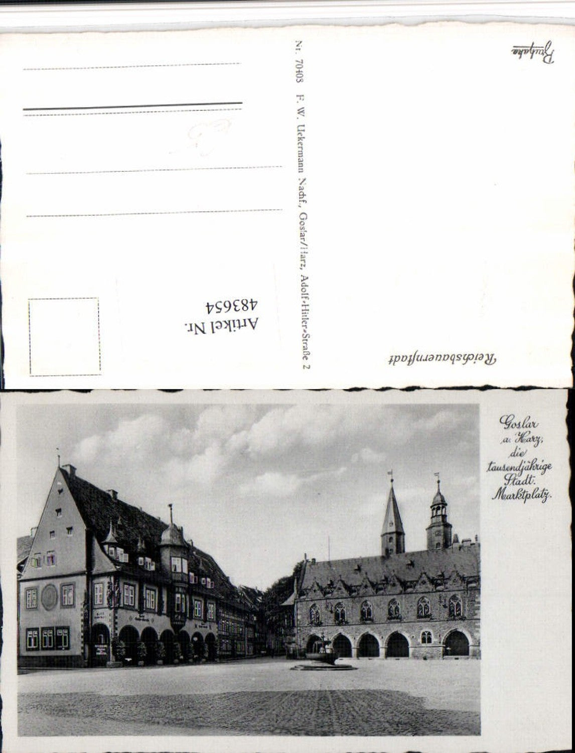 483654,Goslar am Harz Marktplatz Hotel Kaiser-Worth