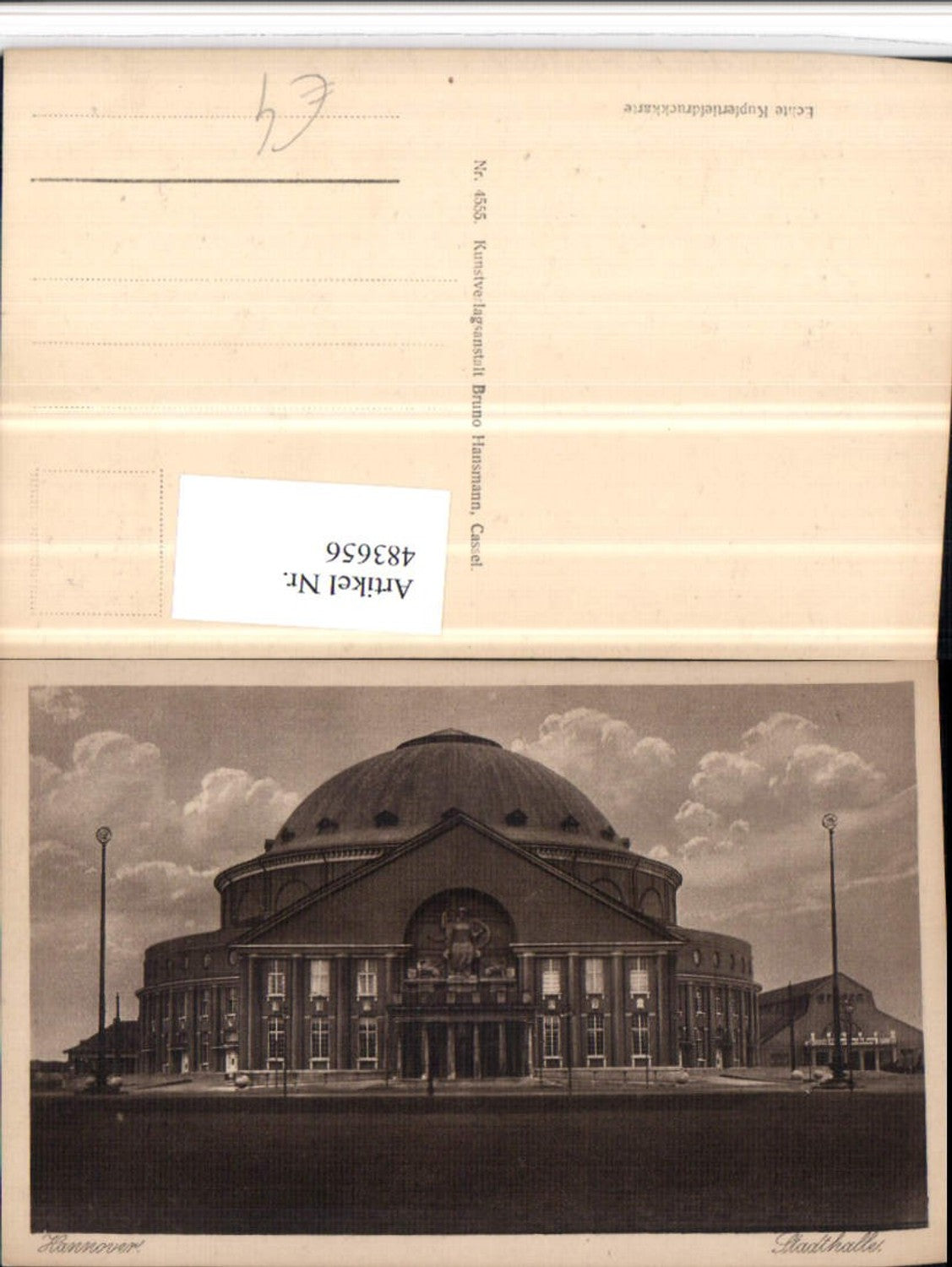 483656,Hannover Stadthalle Gebäude