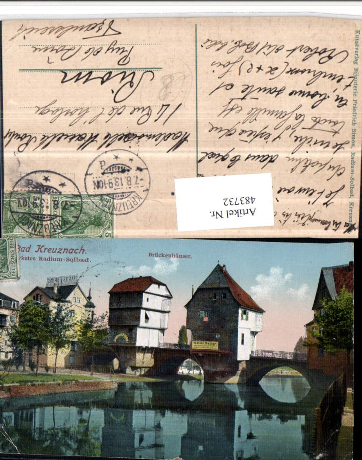 483732,Bad Kreuznach Brückenhäuser Brücke