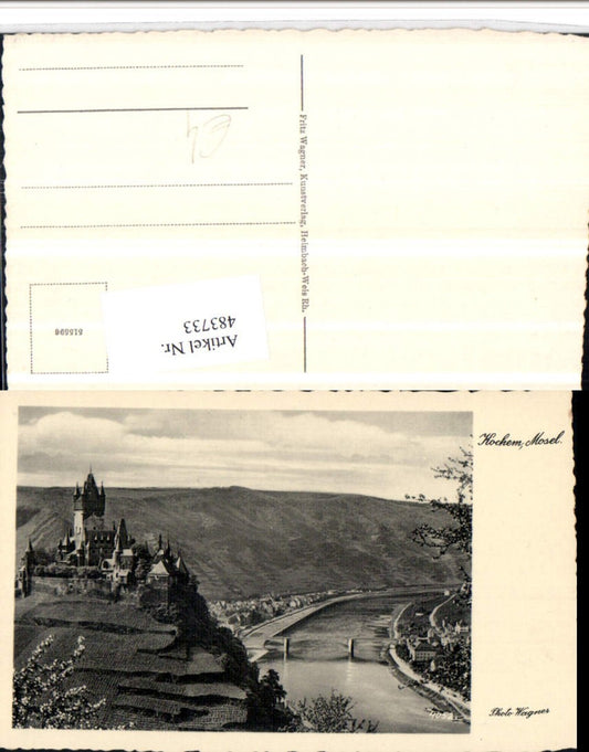 483733,Kochem Cochem an d. Mosel Burg