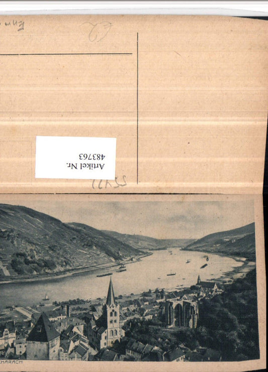 483763,Bacharach am Rhein Totale