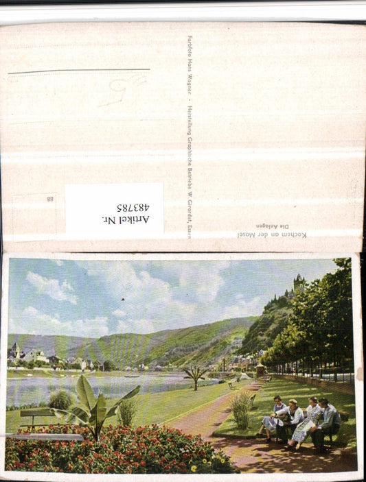 483785,Kochem Cochem an d. Mosel Anlagen
