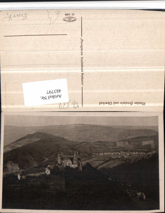 483797,Kloster Arnstein u. Oberhof Totale