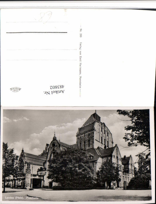 483802,Landau in d. Pfalz Festhalle Gebäude