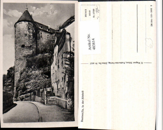 483814,Bautzen Altstadt Burg Turm