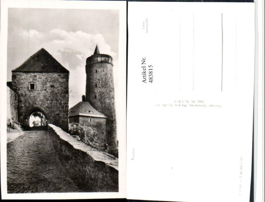 483815,Bautzen Burg Tor Turm