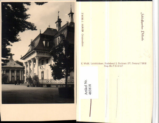 483818,Dresden Schloss Pillnitz Schlossgarten