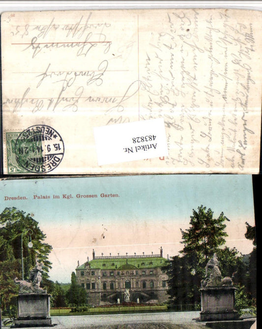 483828,Dresden Palais im Königlichen Großen Garten