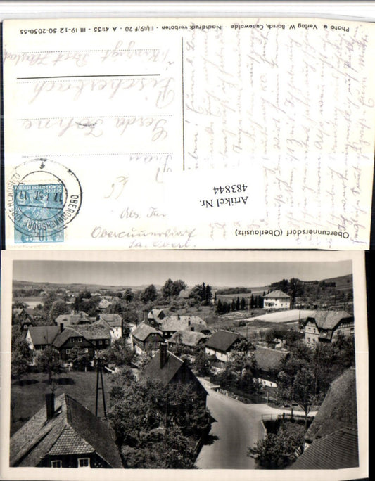 483844,Obercunnersdorf Oberlausitz Teilansicht