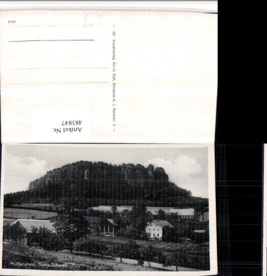 483847,Sächsische Schweiz Pfaffenstein b. Königstein