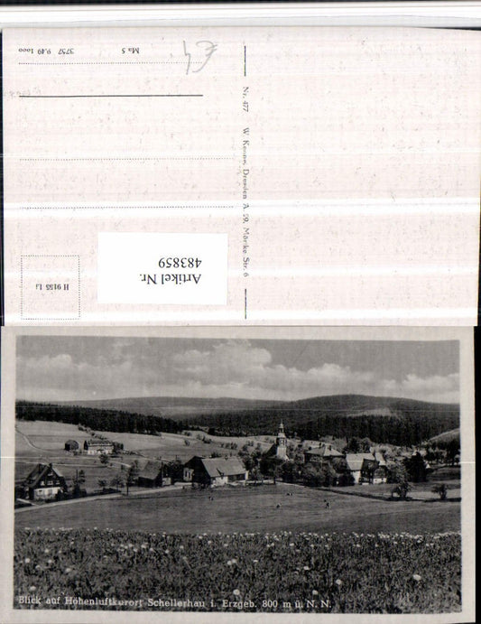 483859,Schellerhau im Erzgebirge Totale