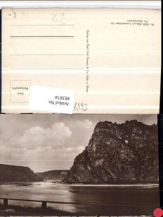 483874,Loreley Loreleyfelsen b. St. Goarshausen