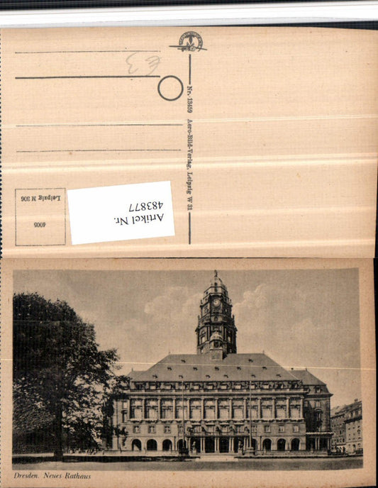 483877,Dresden Neues Rathaus