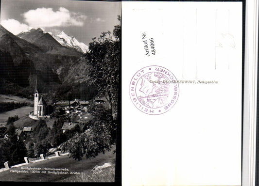 484066,Heiligenblut Totale m. Großglockner Bergkulisse