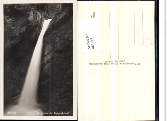 484077,Flattach Reggaschlucht Wasserfall pub F. Knollmüller 759/137