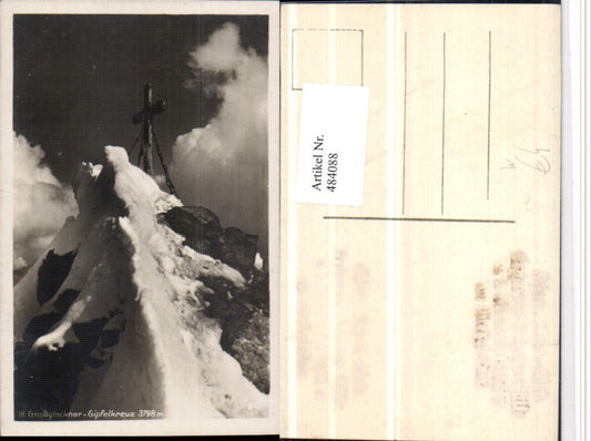 484088,Großglockner Gipfelkreuz b. Heiligenblut