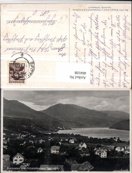 484108,Seeboden am Millstättersee Teilansicht